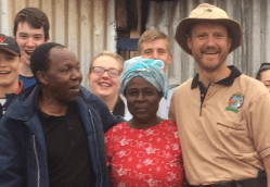 With Maurice and Salome